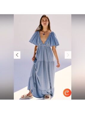 Free People | Dresses | In Search Of Free People Golden Dawn Embellished Maxi  Dress Size 8 Or | Poshmark